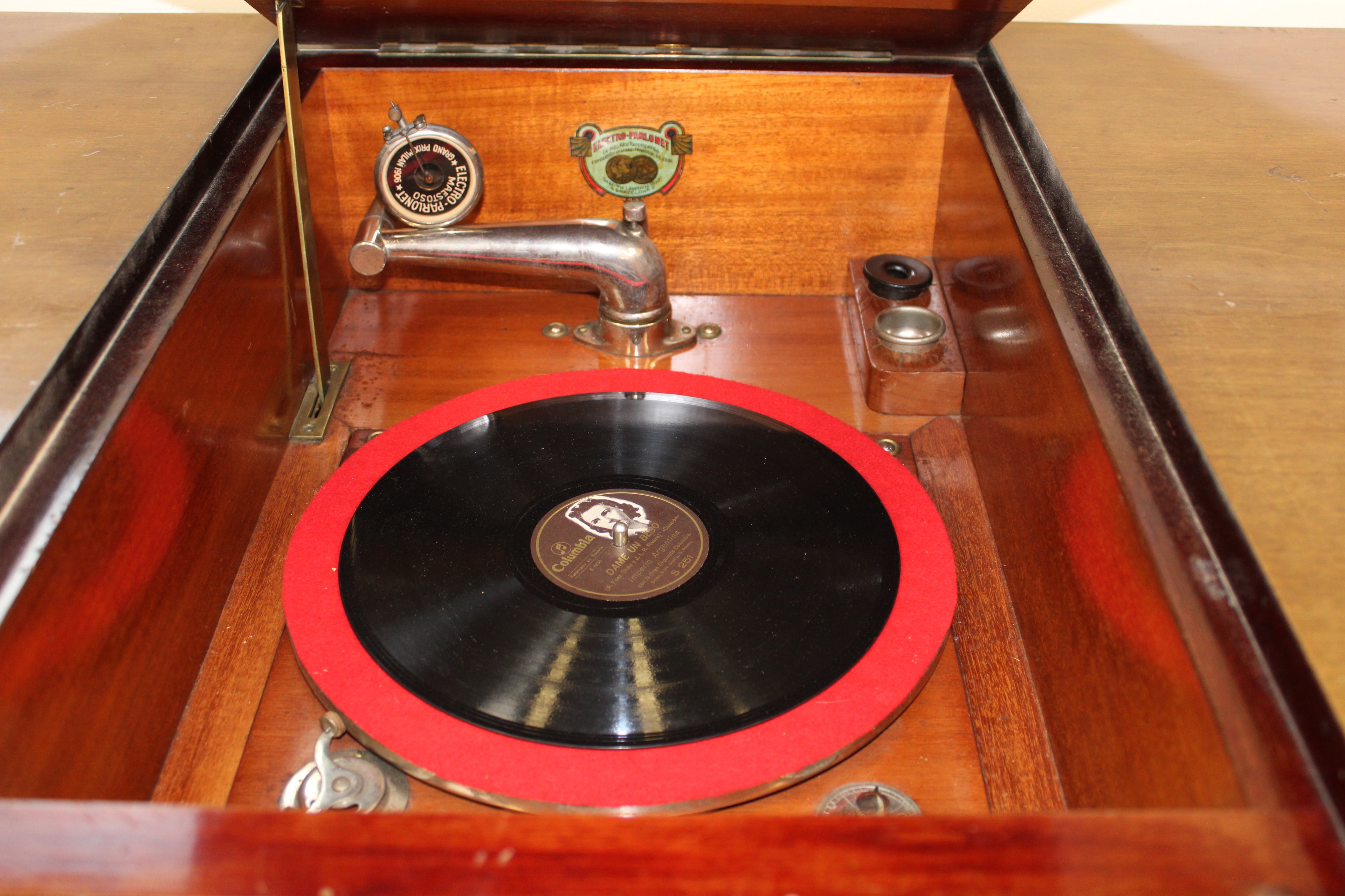 Gramofono Electro-Parlonet