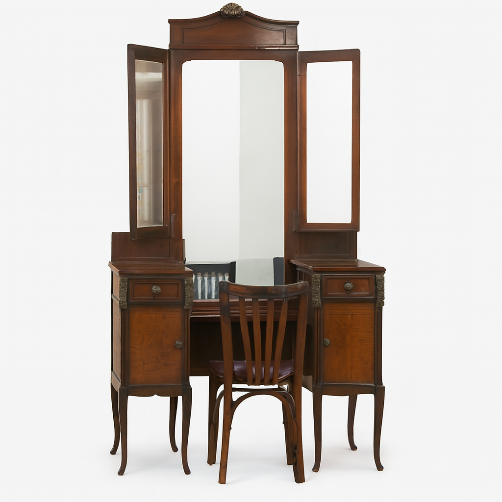 Tocador Papiol de espejo tríptico