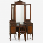 Tocador Papiol de espejo tríptico