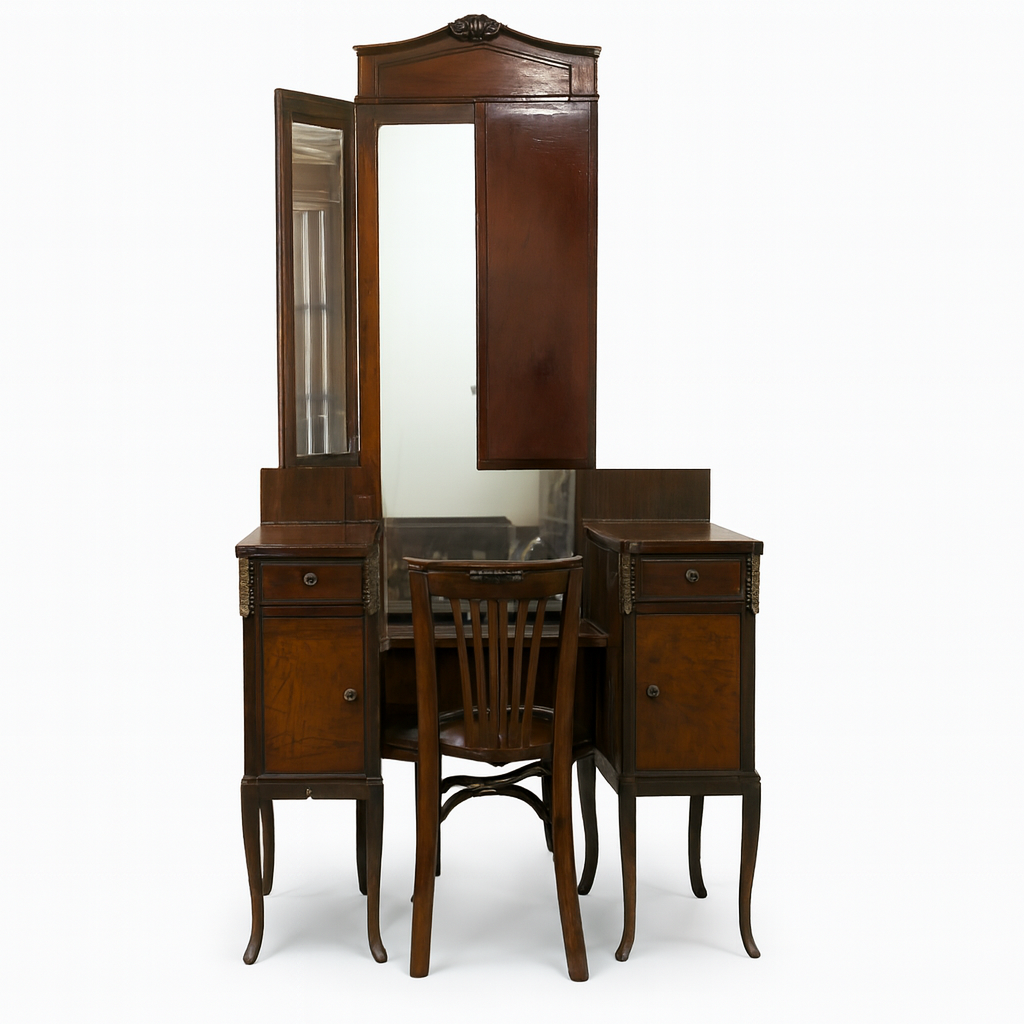 Tocador Papiol de espejo tríptico